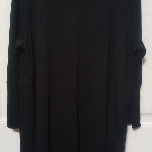 New Long Black Cardigan / Size 2X - Picture 8 of 10